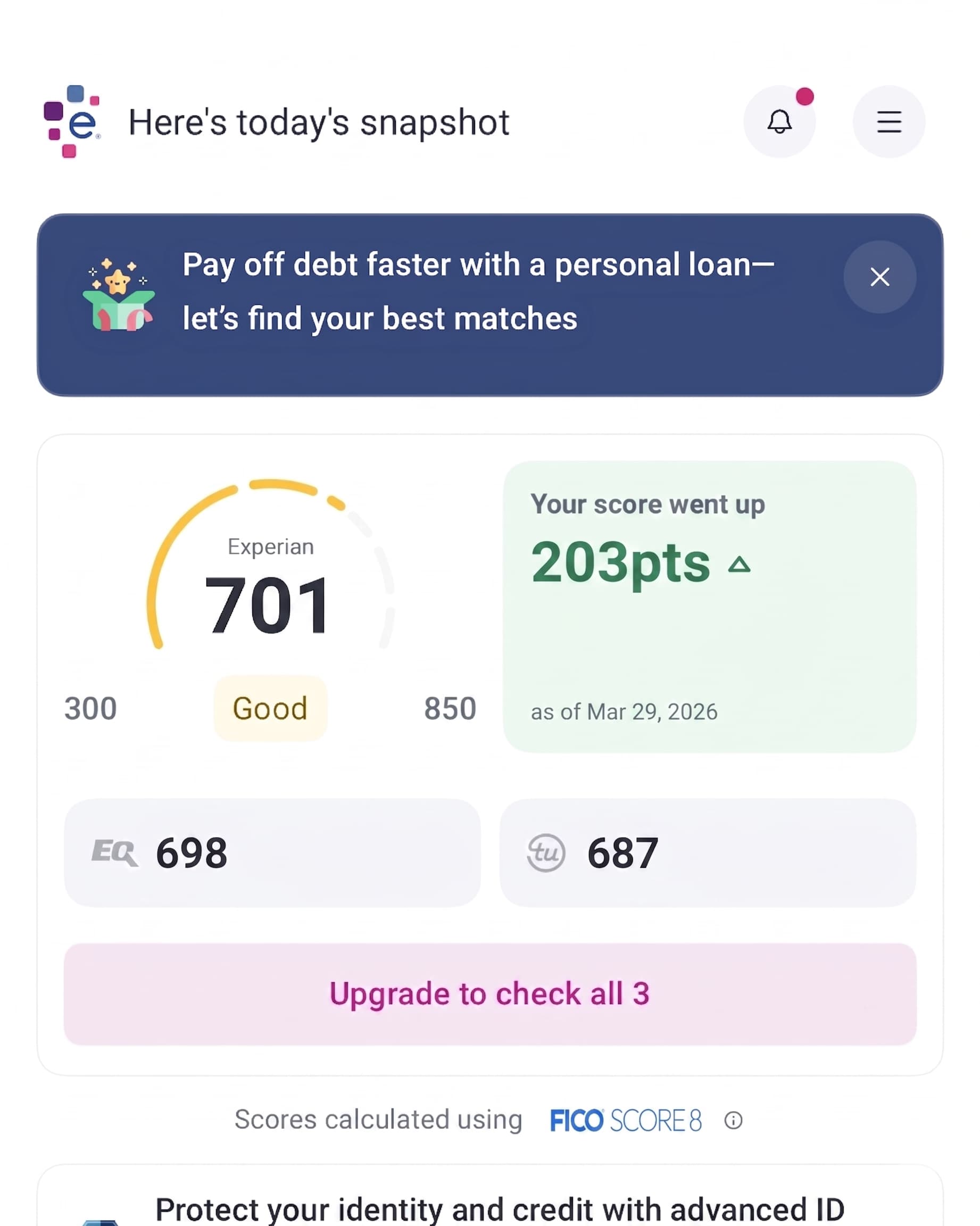 Credit repair before after Glendale AZ - Carlos M. score increased from 498 to 701 in 84 days apartment approved